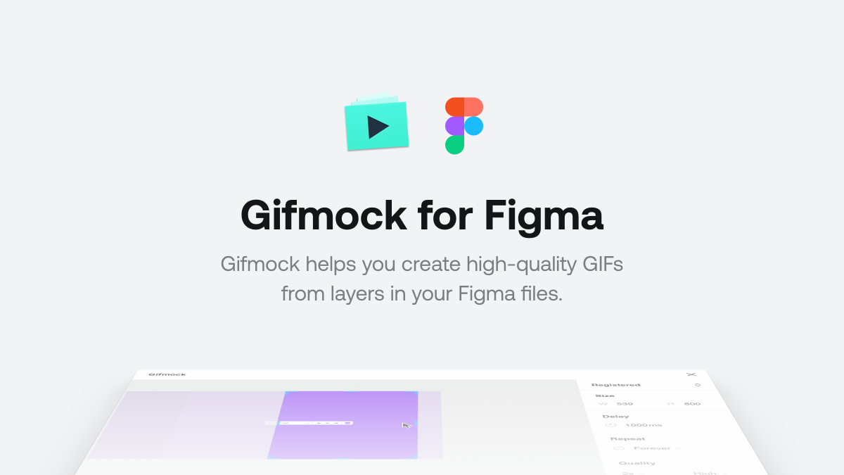 Thumbnail of Easily create GIFs with Gifmock for Figma